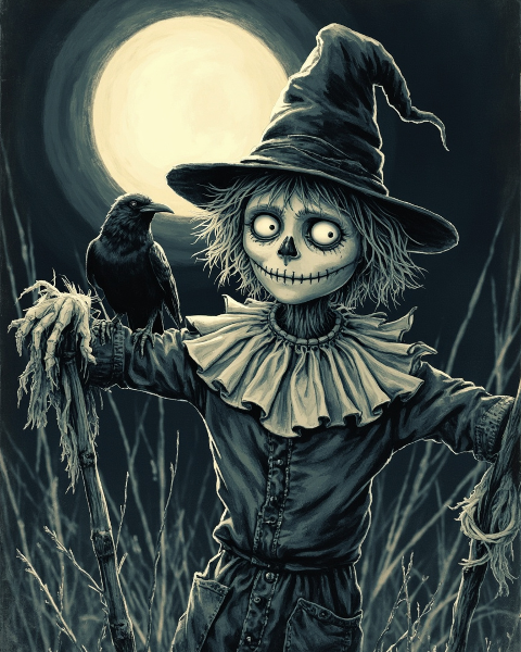 Halloween e-card design
