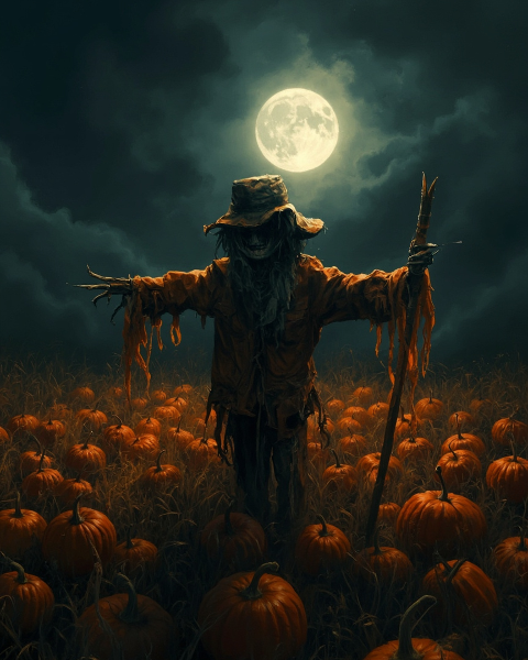 Halloween e-card design