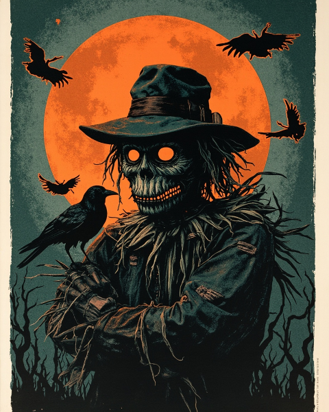 Halloween e-card design