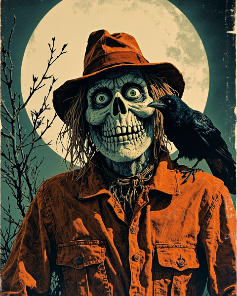 Halloween e-card design
