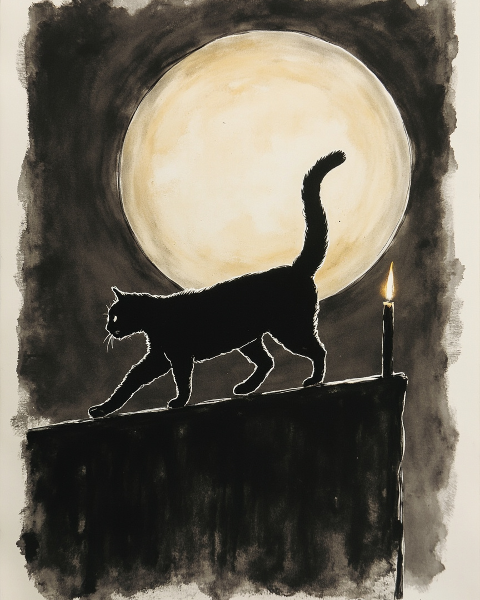 Halloween e-card design