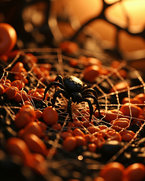 Halloween e-card design
