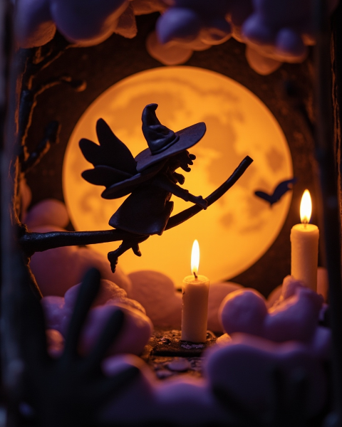 Halloween e-card design