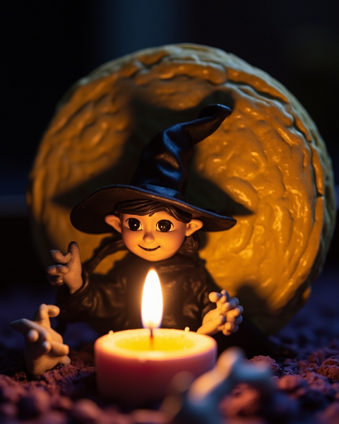 Halloween e-card design