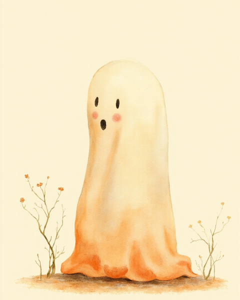 Halloween e-card design