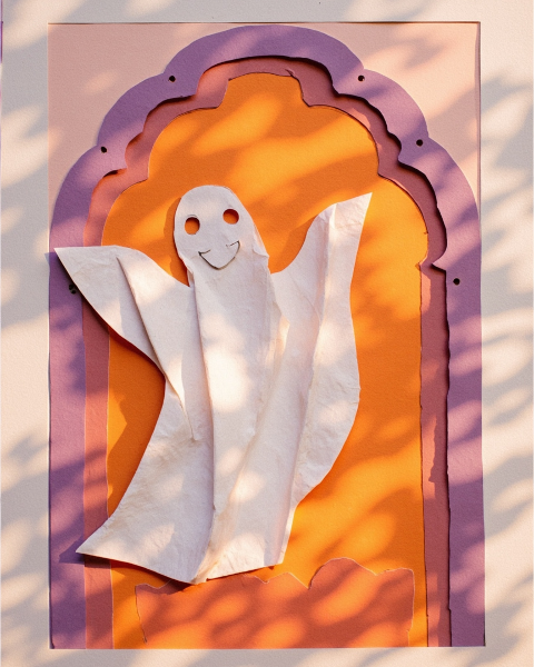 Halloween e-card design