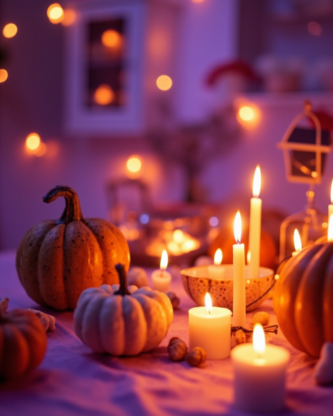 Halloween e-card design