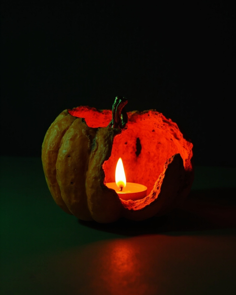 Halloween e-card design
