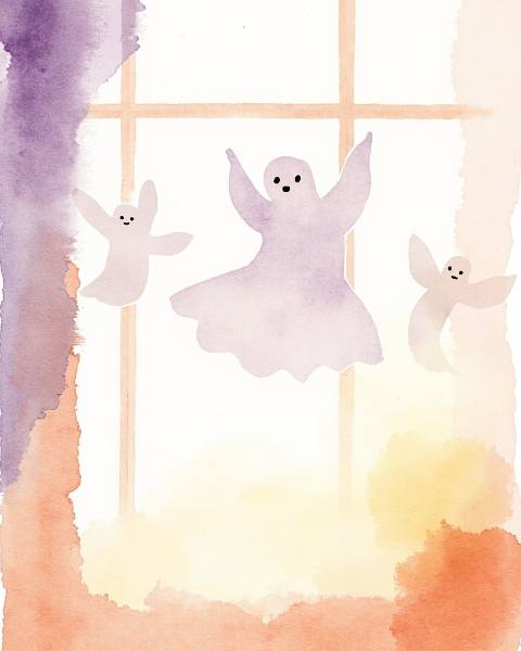 Halloween e-card design
