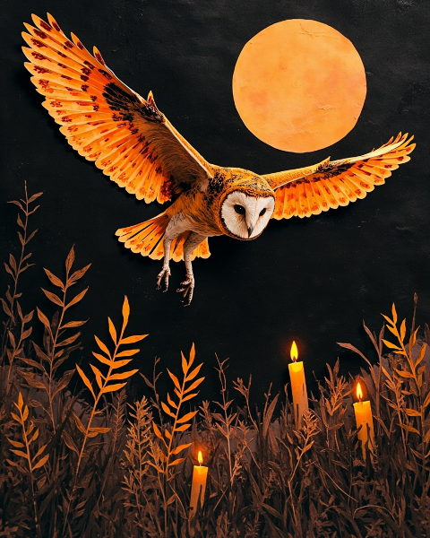 Halloween e-card design
