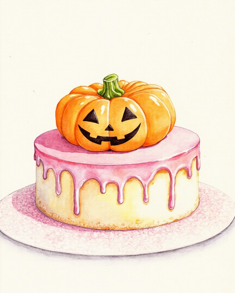 Halloween e-card design