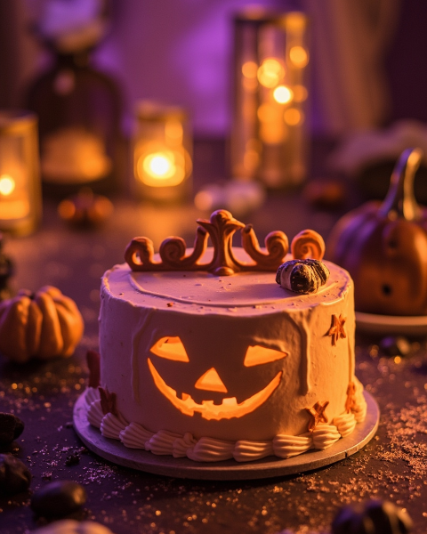 Halloween e-card design