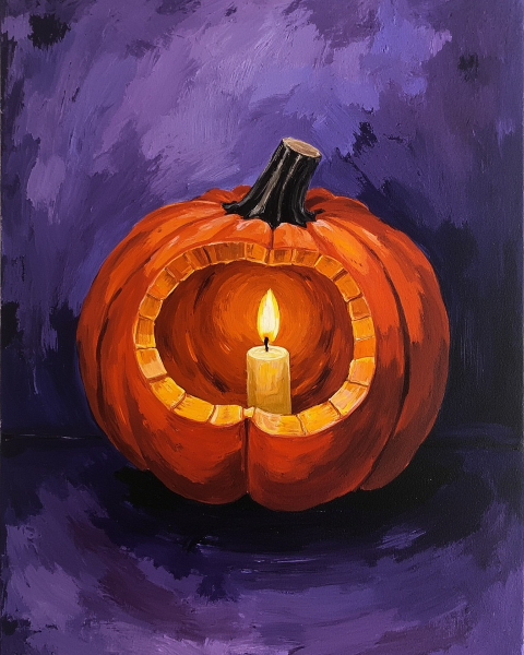 Halloween e-card design