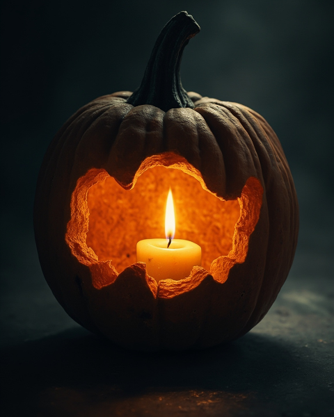 Halloween e-card design