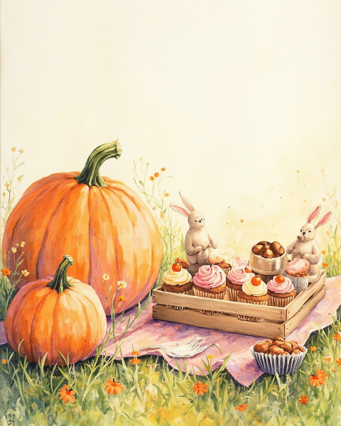 Halloween e-card design