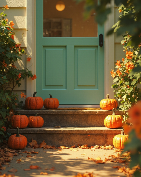 Halloween e-card design