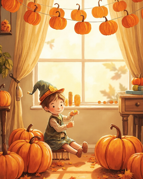 Halloween e-card design