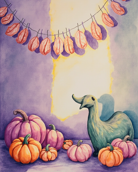 Halloween e-card design
