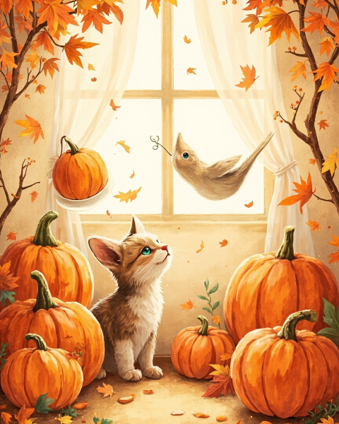 Halloween e-card design