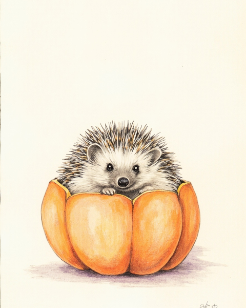 Halloween e-card design