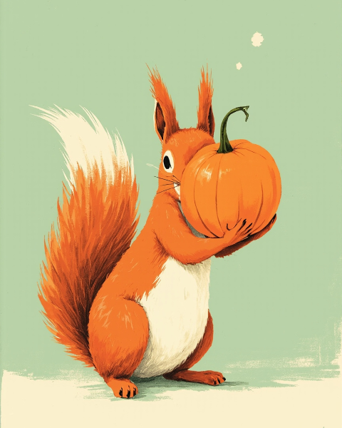 Halloween e-card design
