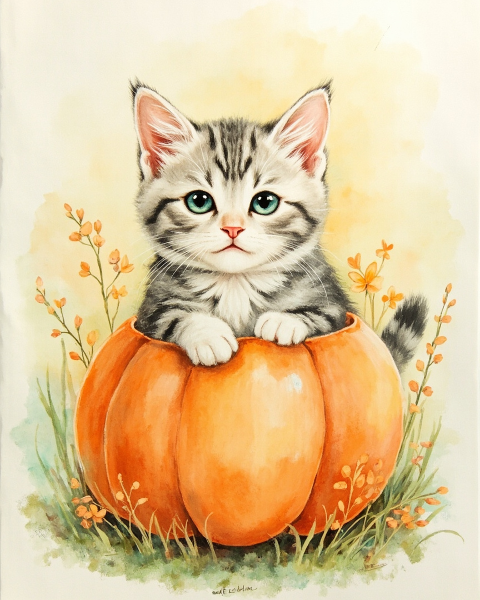 Halloween e-card design