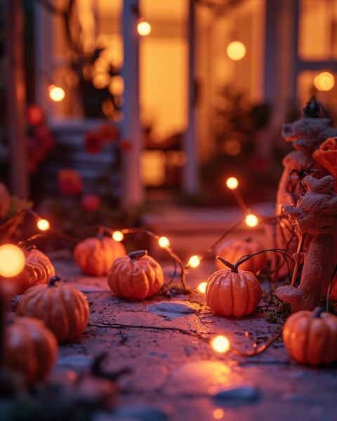 Halloween e-card design