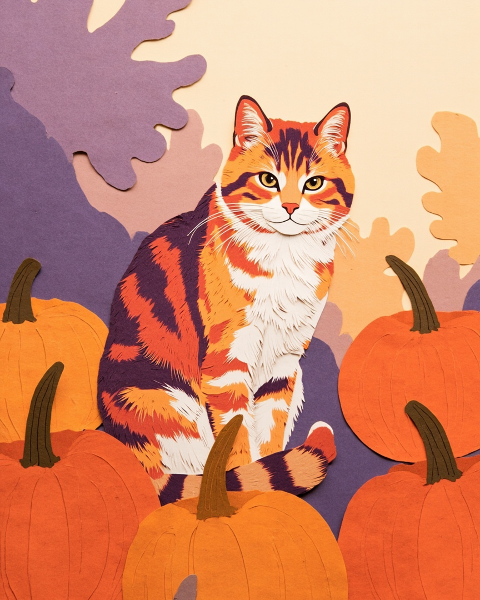 Halloween e-card design