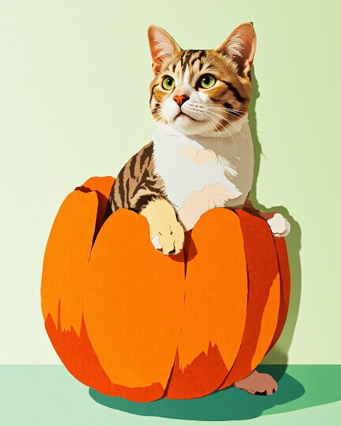 Halloween e-card design
