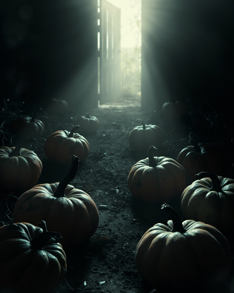 Halloween e-card design