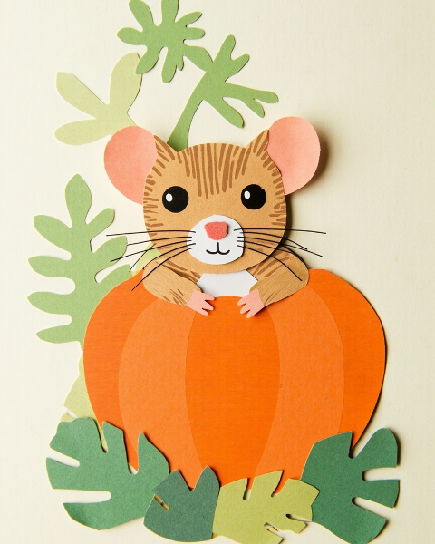Halloween e-card design