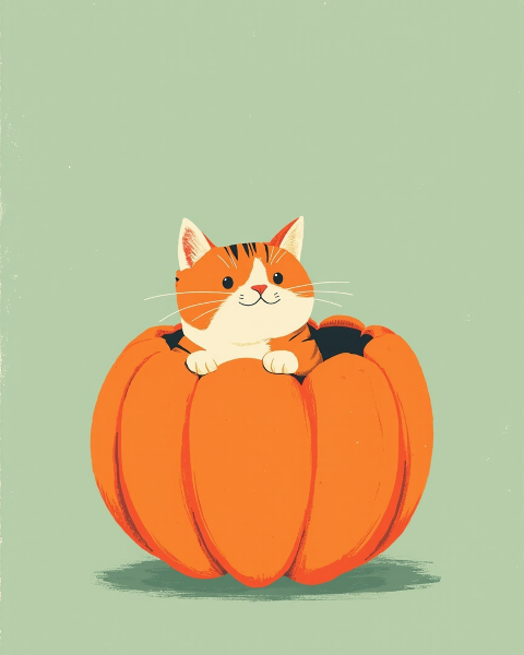Halloween e-card design
