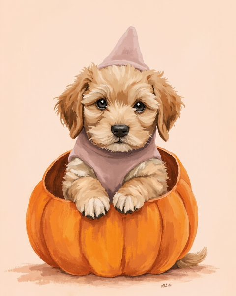 Halloween e-card design