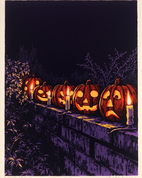 Halloween e-card design