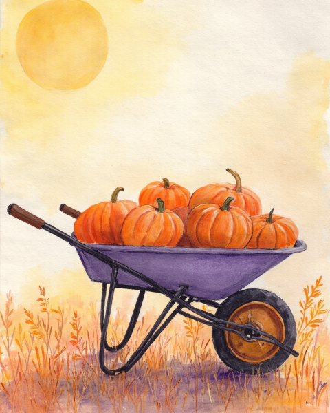 Halloween e-card design