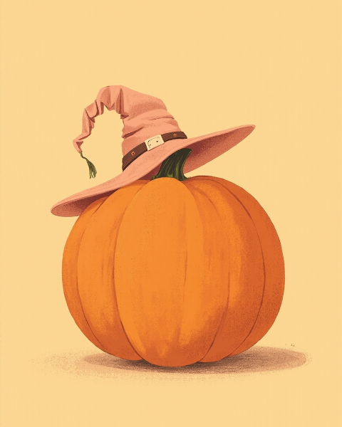 Halloween e-card design