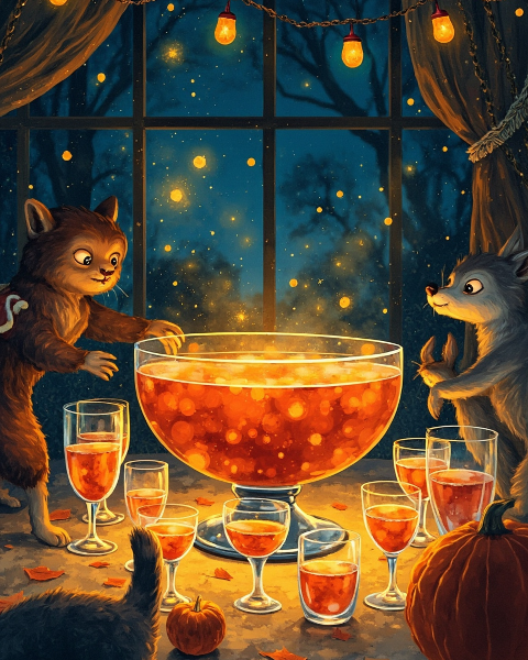 Halloween e-card design