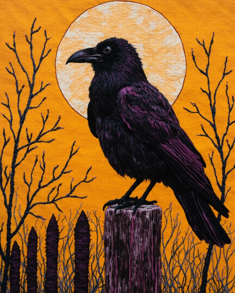 Halloween e-card design