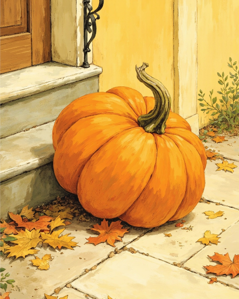 Halloween e-card design