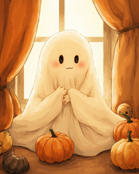 Halloween e-card design
