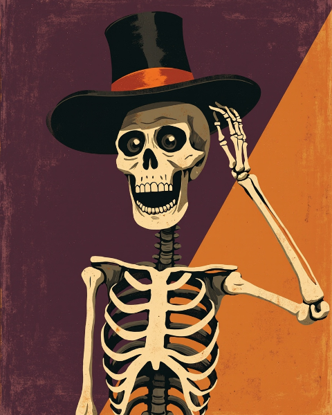 Halloween e-card design