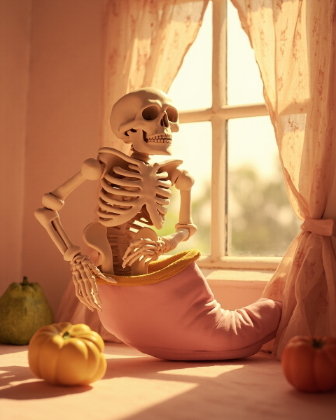 Halloween e-card design