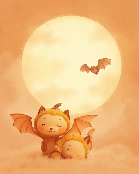 Halloween e-card design