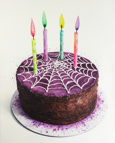 Halloween e-card design