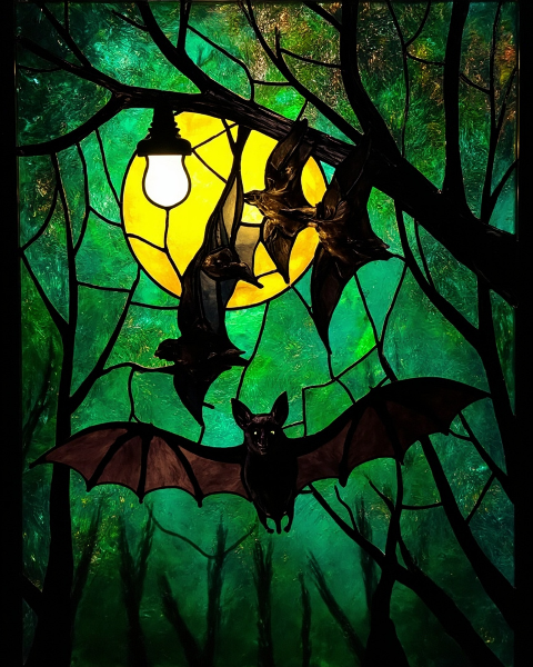 Halloween e-card design