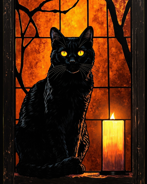 Halloween e-card design