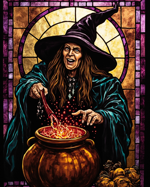 Halloween e-card design