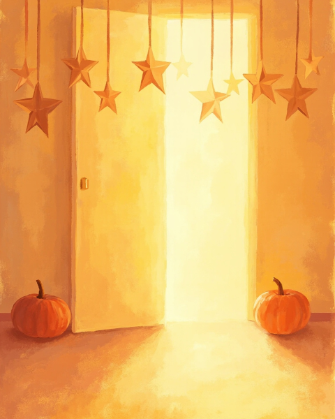 Halloween e-card design