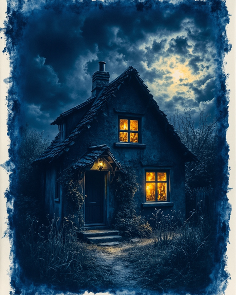 Halloween e-card design
