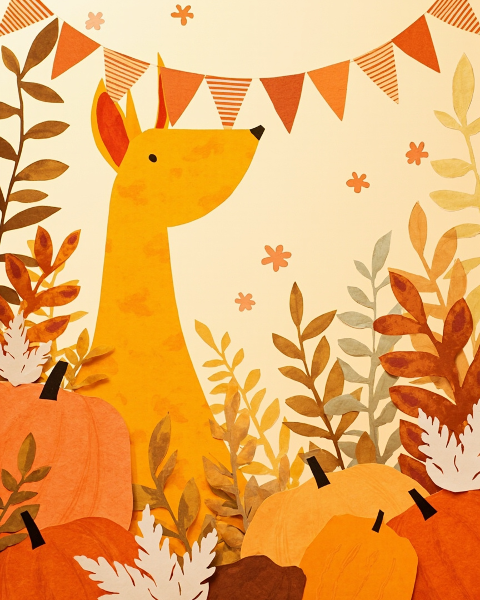Halloween e-card design